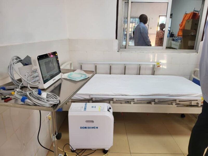 Salle de réanimation de l’Hôpital de Berberati – photo 2 sur 8