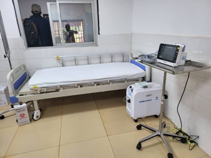 Salle de réanimation de l’Hôpital de Berberati – photo 8 sur 8